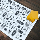 Halloween Doodle Playmat