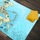 Skeleton Labrador Playmat