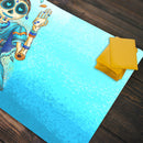 The Bharatnatayam Indian Dancer Playmat