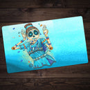 The Bharatnatayam Indian Dancer Playmat