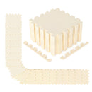 Interlocking Foam Floor Tiles 36-Pack with Borders