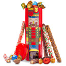 Nutcracker Chocolate-Covered Pretzel Gift Tin – Gourmet Holiday Treats & Christmas Gift Idea