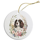 Dog Breed Christmas Ornament, "English Springer Spaniel"