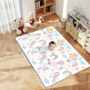 One-Piece Reversible Roll Up Soft Foam Activity Mat for Toddlers