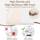 Outdoor Chair Cushions Set of 2 - Waterproof Olefin 20x20