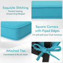 Outdoor Chair Cushions Set of 2 - Waterproof Olefin 20x20