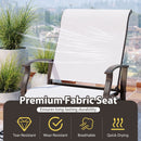 Outdoor Glider Chairs Set of 2 with Ergonomic Backrest and Seat
