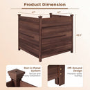 3-Panel Outdoor Privacy Fence for AC Units & Equipment