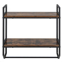 Over the Toilet Shelf Wall Mounted with Metal Frame for Bathroom