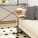 Overbed Rolling Food Tray Table