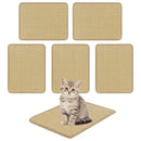 12 Pieces Cat Scratcher Mat Set 16 x 12 Inch Natural Sisal Pads