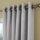 Signature Caleb 50x 84-Inch Grommet Modern Farmhouse Panel in Grey