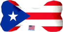 Dog Plush Bone Toys, "Puerto Rico"