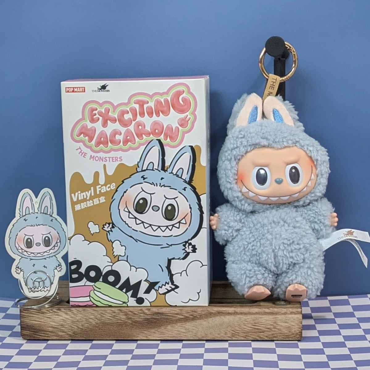 IN STOCK] POPMART Exciting Macaron Vinyl Face Blind Box Labubu