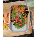 Pack of 3 Foodie Bamboo Lunch Box in Gray | Eco-Friendly and Sustainable | 7.5" x 5" x 2"