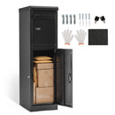 Package Delivery Box for Outside with Lockable Doors Coded Lock