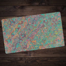 Purple Teal Swirl Playmat