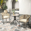 Patio Chairs Set of 4 with