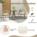 Patio Chairs Set of 4 with