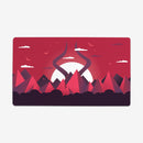Sunlit Mountains Playmat