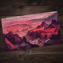 Barren Red Mountain Playmat