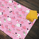 Flirty Emoji Pattern Playmat