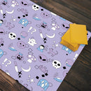 Spooky Emoji Pattern Playmat