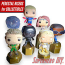 Pedestal Display Riser Stands for Funko Pop! 4" Figures or collectible display | Seven heights available different height raised stands