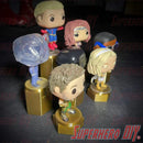 Pedestal Display Riser Stands for Funko Pop! 4" Figures or collectible display | Seven heights available different height raised stands
