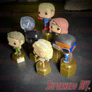 Pedestal Display Riser Stands for Funko Pop! 4" Figures or collectible display | Seven heights available different height raised stands