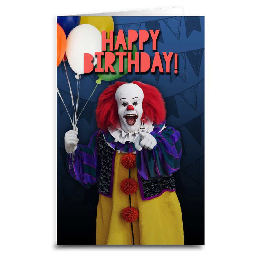 Pennywise Happy Birthday Greeting Card