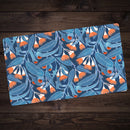 Orange Eucalyptus Flowers Playmat