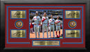 Philadelphia Phillies Anthem 8x10 Framed Photo & Engraved Autographs - Harper Bohm Turner Schwarber