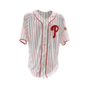 Philadelphia Phillies Pinstripe Logo Baseball Jersey