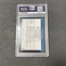 2009 Topps #315 Darius Songaila Signed Card AUTO PSA Slabbed Wizards