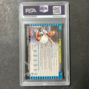 2001 Bowman #295 Eric Munson Signed Card PSA Slabbed Auto Tigers