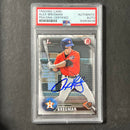 2016 Bowman #BP4 Alex Bregman Signed Card PSA Slabbed Auto Astros