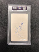Gail Goodrich Signed Cut AUTO 10 PSA Slabbed Suns