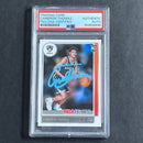 2021-22 Panini Hoops #231 Cameron Thomas Signed Card PSA/DNA Encapsulated