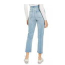 Celebrity Pink Juniors Ripped Slim Straight High Rise Jeans, Size 15/32