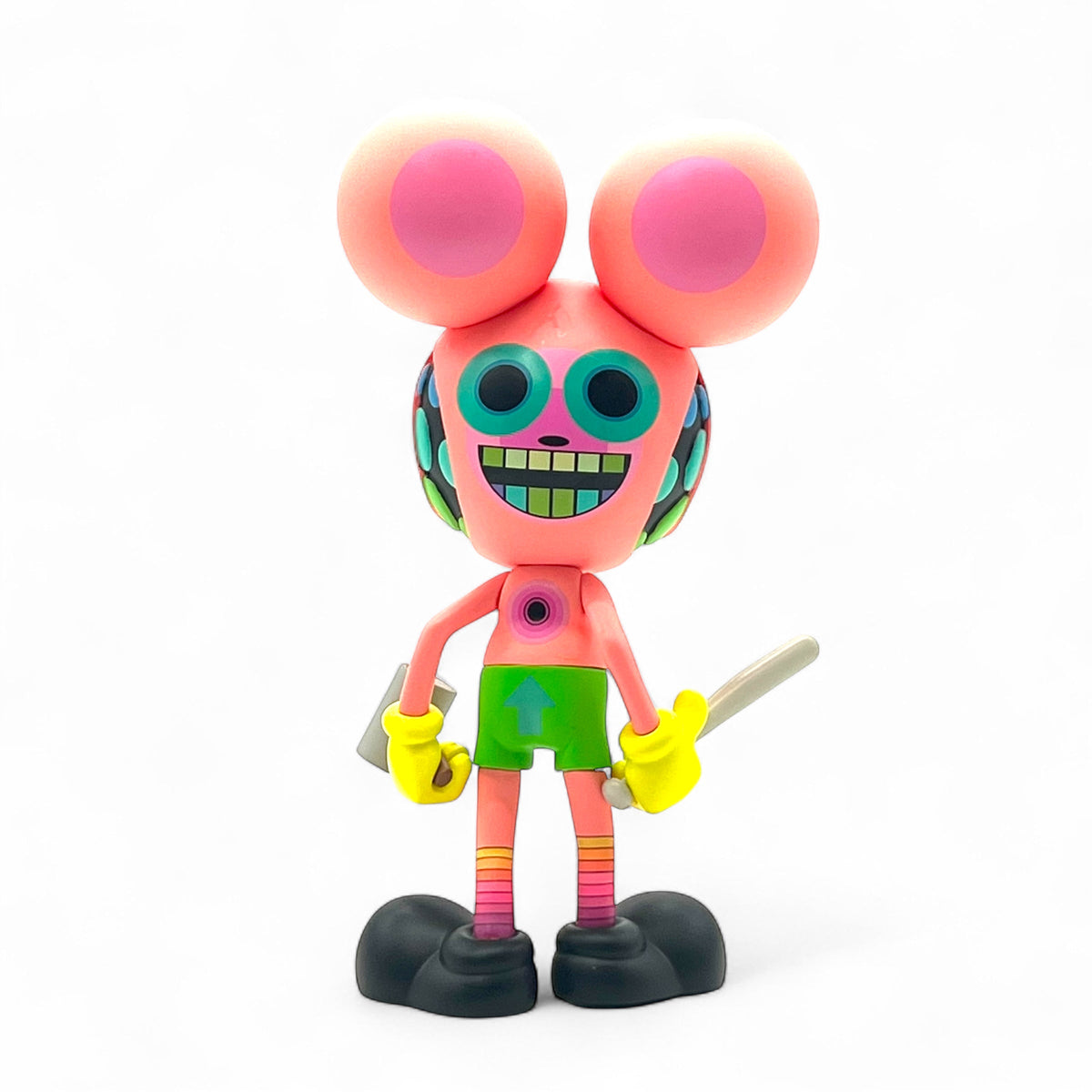 Space Monkey By Dalek Multi Color Neon Edition – Ralphie's Funhouse