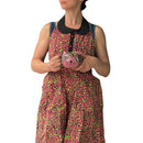 Pink Leopard Apron | Cooking Baking Cotton Kitchen Tools Essentials | Gift for Her