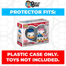 Pop Protector for Donald & Daisy Duck Funko 2 Pack Pocket Pop Keychains
