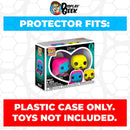 Pop Protector for Sally & Jack Blacklight Funko 2 Pack Pocket Pop Keychains