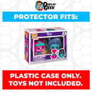 Pop Protector for Trolls Poppy & Branch Funko 2 Pack Pocket Pop Keychains