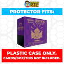 Plastic Protector for Pokemon TCG 2016 XY Fates Collide Alakazam ETB Elite Trainer Box
