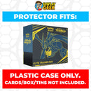 Plastic Protector for Pokemon TCG 2019 Sun & Moon Team Up Zekrom, Pikachu ETB Elite Trainer Box