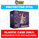 Plastic Protector for Pokemon TCG 2024 Scarlet & Violet Paldean Fates Mimikyu Pokemon Center ETB Elite Trainer Box
