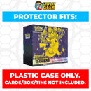 Plastic Protector for Pokemon TCG 2024 Scarlet & Violet Surging Sparks Pikachu Pokemon Center ETB Elite Trainer Box