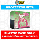 Plastic Protector for Pokemon TCG 2024 Scarlet & Violet Temporal Forces Walking Wake ETB Elite Trainer Box